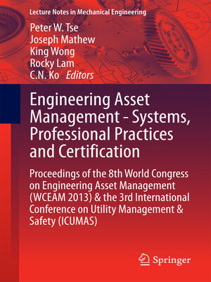 cover image of Engineering Asset Management--Systems, Professional Practices and Certification